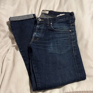 Naked & Famous Denim Men's Dark Blue Slim Jeans